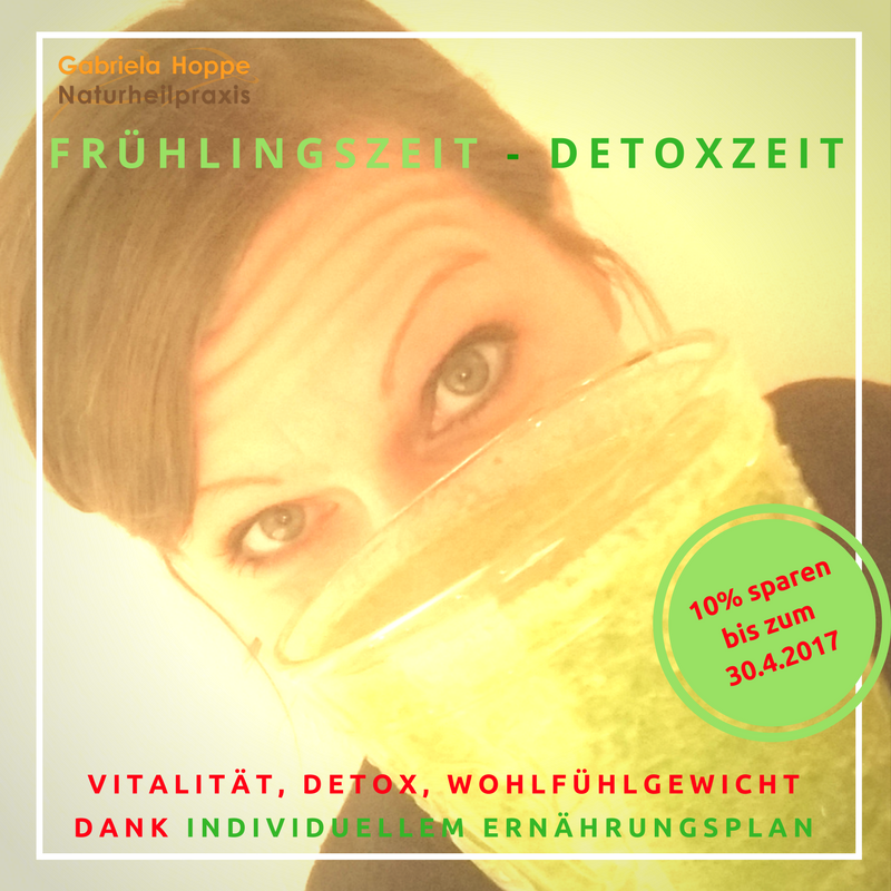 Frühlingszeit - Detoxzeit