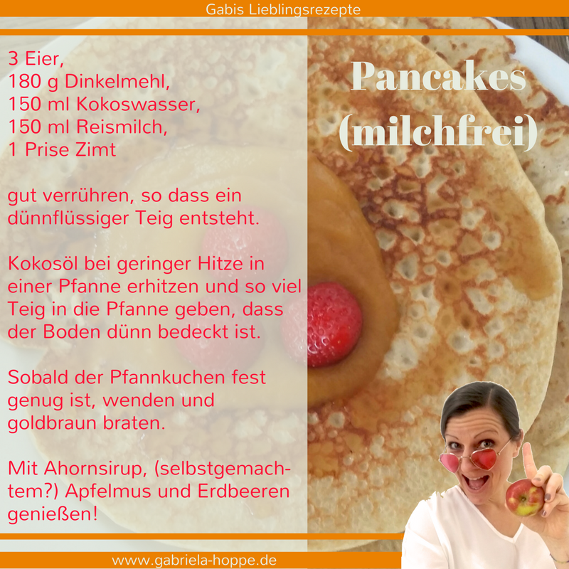 Mein Power-Frühstück: Pancakes – milchfrei, ausgewogen, lecker!