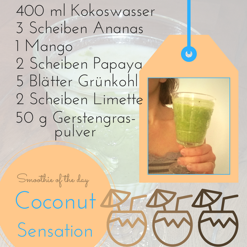 Smoothie of the Day- gesund Ernähren mit Dr. Gabriela Hoppe