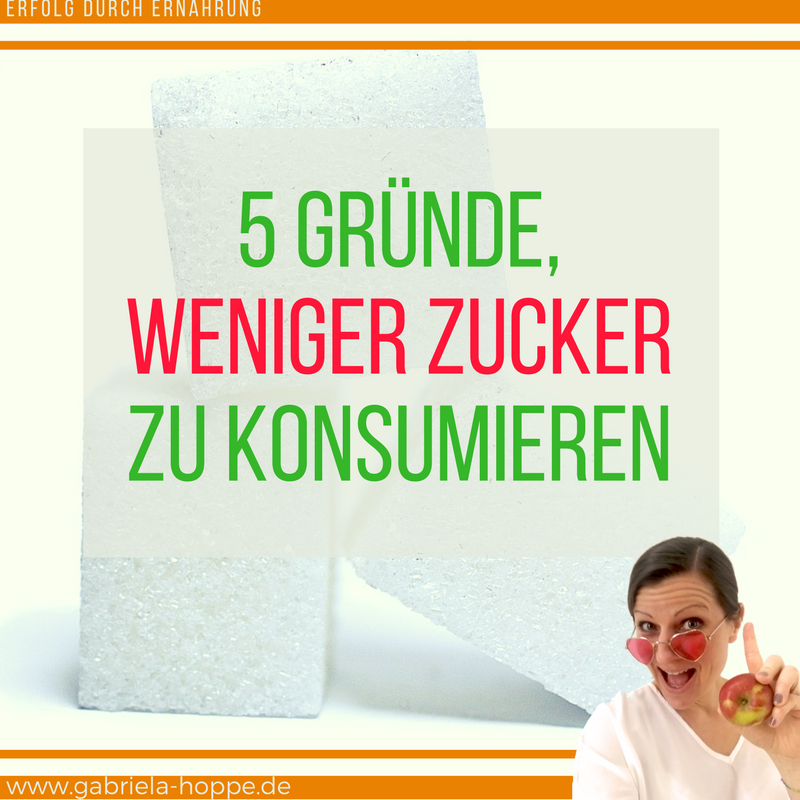 Warum ist Zucker ungesund? 5 Gründe, deinen Zuckerkonsum einzuschränken…