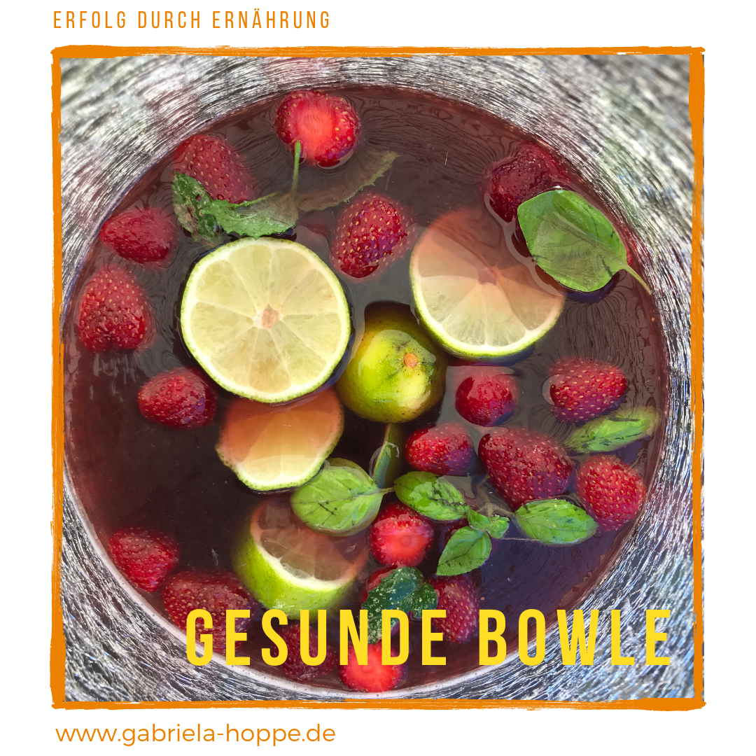 Gesunde Bowle – nicht nur im Mai…