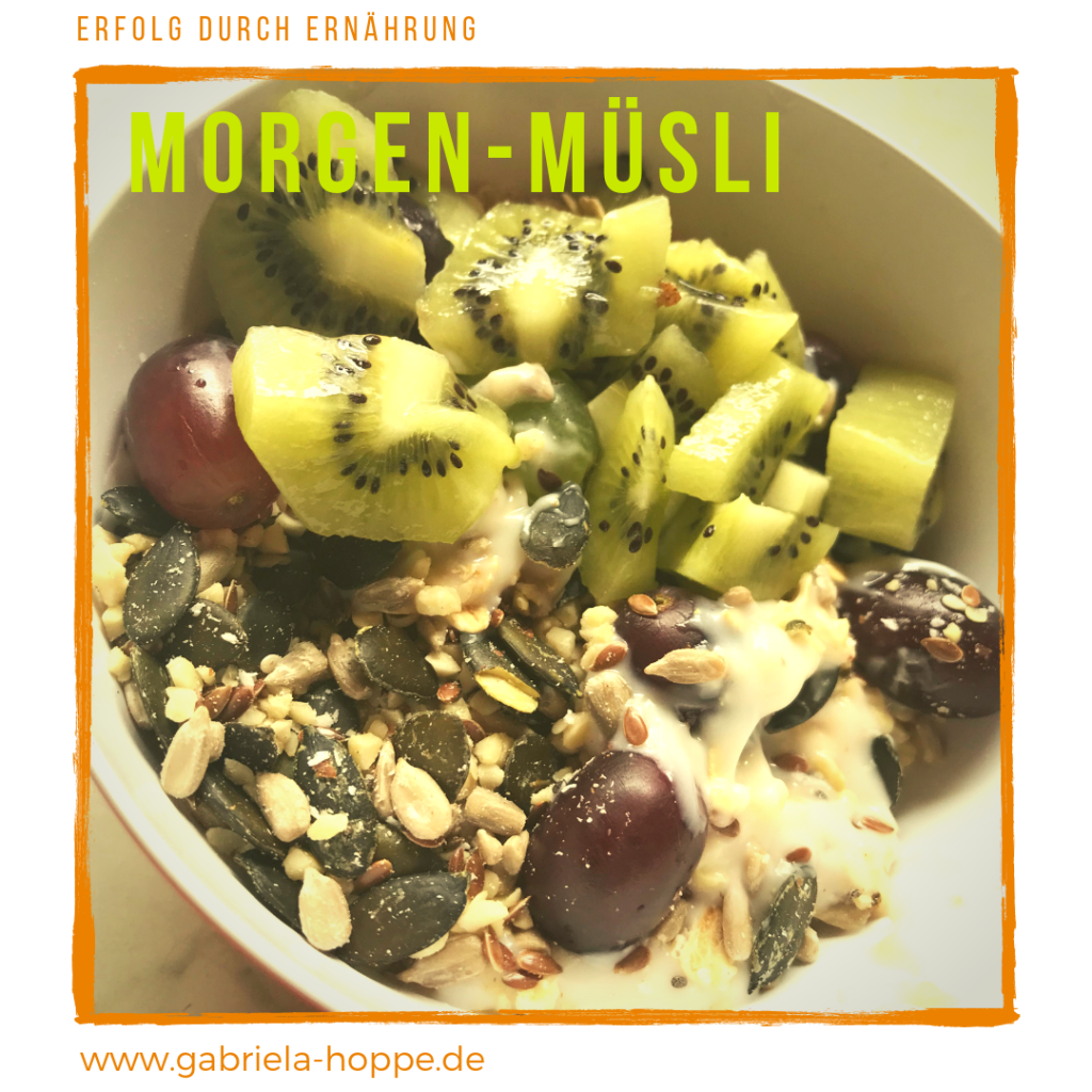 Mein Morgen-Müsli – perfekt versorgt für einen raketenmäßigen Start in den Tag!