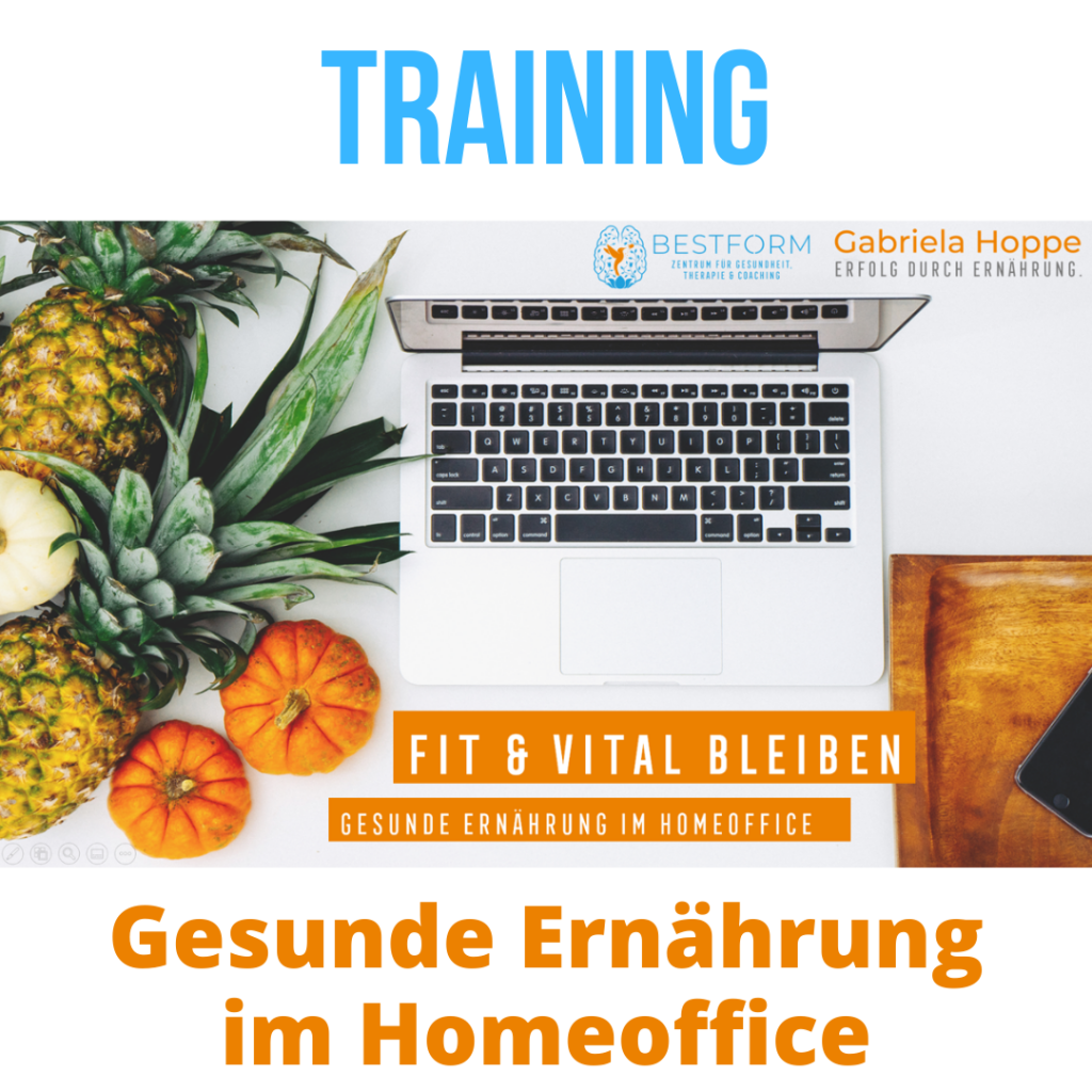 Gesunde Ernährung im Homeoffice mit Dr. Gabriela Hoppe | Erfolg durch Ernährung | Deine Ernährungsspezialistin & Heilpraktikerin in Hannover