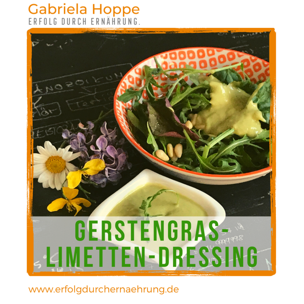 Gerstengras lecker unterbringen mit Dr. Gabriela Hoappe | Erfolg durch Ernährung | Deine Ernährungsspezialistin & Heilpraktikerin in Hannover / Isernhagen