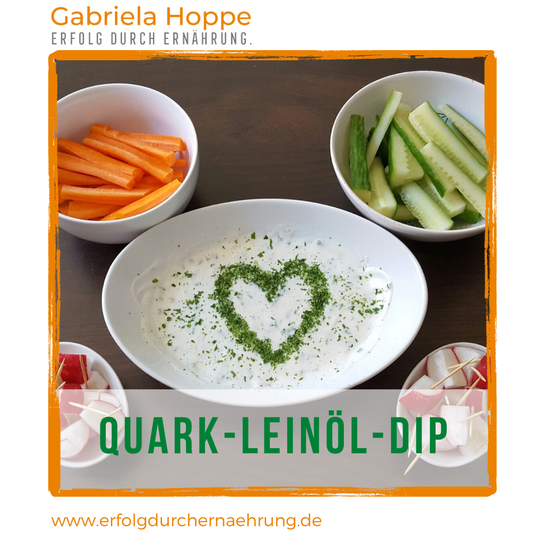 Kräuter-Quark-Dip – hochwertige Proteine und Omega 3 Fettsäuren lecker kombiniert