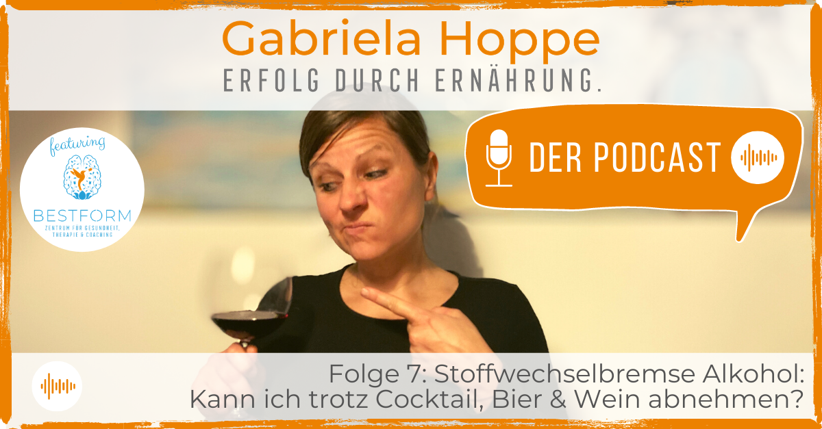 Stoffwechselbremse Alkohol: Kann ich trotz Cocktail, Bier & Wein abnehmen? | #7