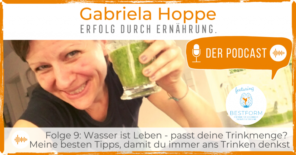 Der Ernährungs-Podcast Erfolg durch Ernährung mit Dr. Gabriela Hoppe | Erfolg durch Ernährung | Ernährungsspezialistin & Heilpraktikerin - Hintergrundbild by GH