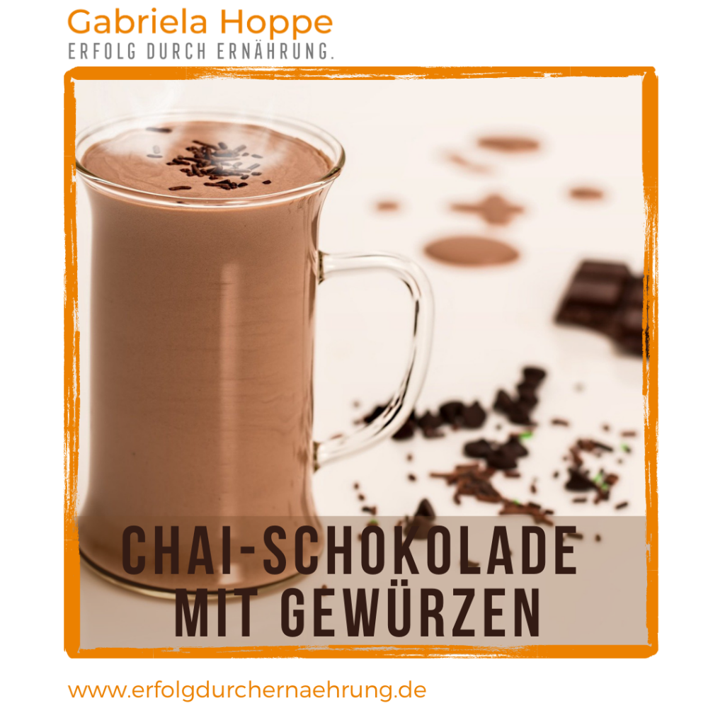 Chai-Schokolade mit fettstoffwechselanregenden Gewürzen mit Dr. Gabriela Hoppe | Erfolg durch Ernährung | Deine Ernährungsspezialistin & Heilpraktikerin in Hannover/Isernhagen | Bild by Pixabay