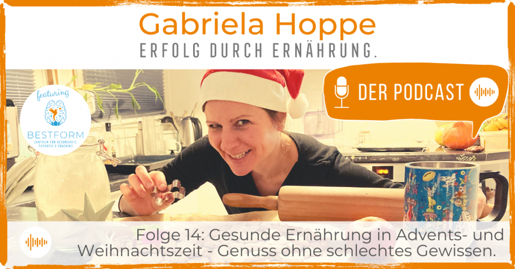 Der Ernährungs-Podcast Erfolg durch Ernährung mit Dr. Gabriela Hoppe | Erfolg durch Ernährung | Ernährungsspezialistin & Heilpraktikerin - Hintergrundbild by GH