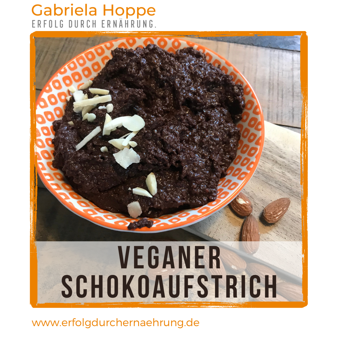 Veganer Schokoaufstrich – minutenschnell fertig, ausgewogen und saulecker!