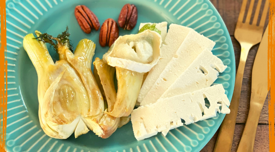 Gesunde Rezepte - gebackener Fenchel mit Ziegenkäse mit Dr. Gabriela Hoppe | Erfolg durch Ernährung | Deine Ernährungsspezialistin & Heilpraktikerin in Hannover/Isernhagen | Bild by Gabriela Hoppe