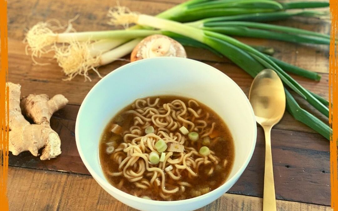 Ramen mit Tofu und Pak Choy – vegan