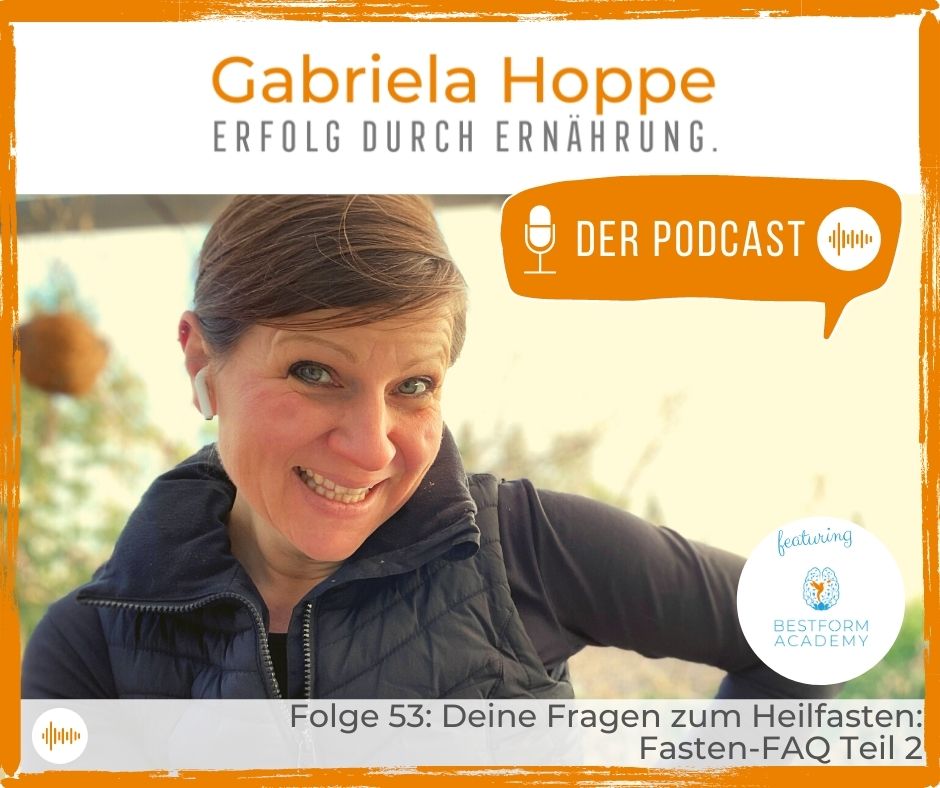 Der Ernährungs-Podcast Erfolg durch Ernährung mit Dr. Gabriela Hoppe | Erfolg durch Ernährung | Ernährungsspezialistin & Heilpraktikerin - Hintergrundbild by Gabriela Hoppe