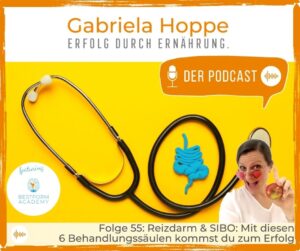 Der Ernährungs-Podcast Erfolg durch Ernährung mit Dr. Gabriela Hoppe | Erfolg durch Ernährung | Ernährungsspezialistin & Heilpraktikerin - Hintergrundbild by Gabriela Hoppe & Canva