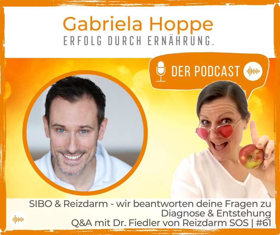 Der Ernährungs-Podcast Erfolg durch Ernährung mit Dr. Gabriela Hoppe | Erfolg durch Ernährung | Ernährungsspezialistin & Heilpraktikerin - Hintergrundbild by Gabriela Hoppe, Thomas Fiedler, Canva
