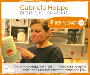 Der Ernährungs-Podcast Erfolg durch Ernährung mit Dr. Gabriela Hoppe | Erfolg durch Ernährung | Ernährungsspezialistin & Heilpraktikerin - Hintergrundbild by Gabriela Hoppe