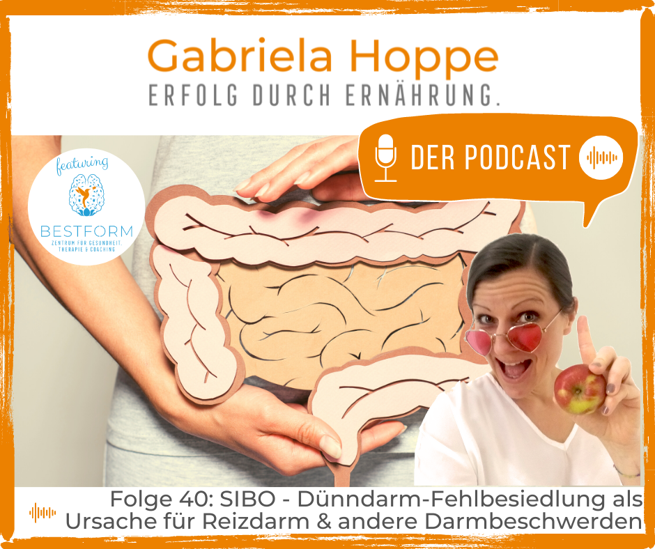 Der Ernährungs-Podcast Erfolg durch Ernährung mit Dr. Gabriela Hoppe | Erfolg durch Ernährung | Ernährungsspezialistin & Heilpraktikerin - Hintergrundbild by Bestform Academy