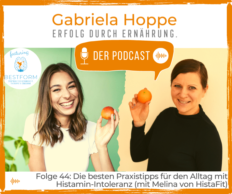 Der Ernährungs-Podcast Erfolg durch Ernährung mit Dr. Gabriela Hoppe | Erfolg durch Ernährung | Ernährungsspezialistin & Heilpraktikerin - Hintergrundbild by Canva