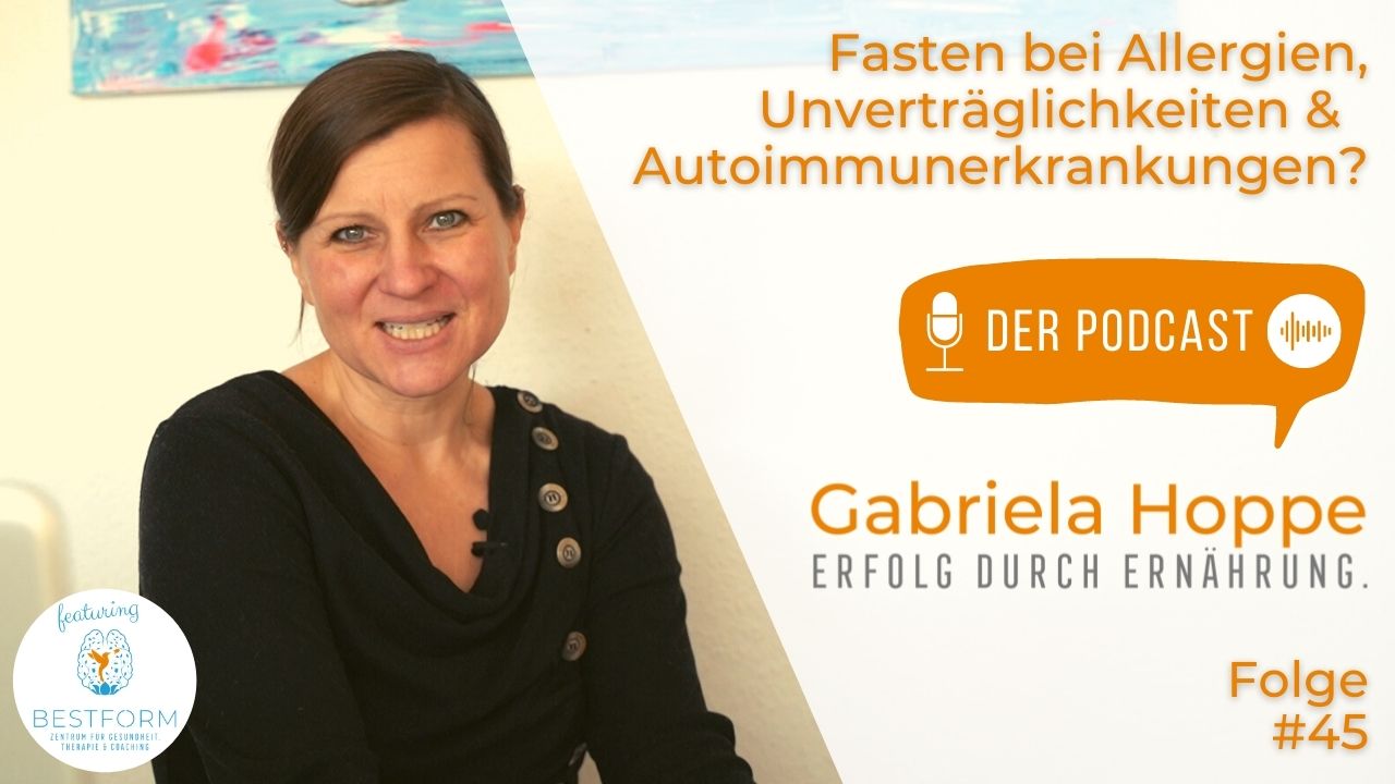 Der Ernährungs-Podcast Erfolg durch Ernährung mit Dr. Gabriela Hoppe | Erfolg durch Ernährung | Ernährungsspezialistin & Heilpraktikerin - Hintergrundbild by Canva