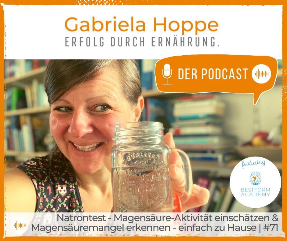 Der Ernährungs-Podcast Erfolg durch Ernährung mit Dr. Gabriela Hoppe | Erfolg durch Ernährung | Ernährungsspezialistin & Heilpraktikerin - Hintergrundbild by Gabriela Hoppe