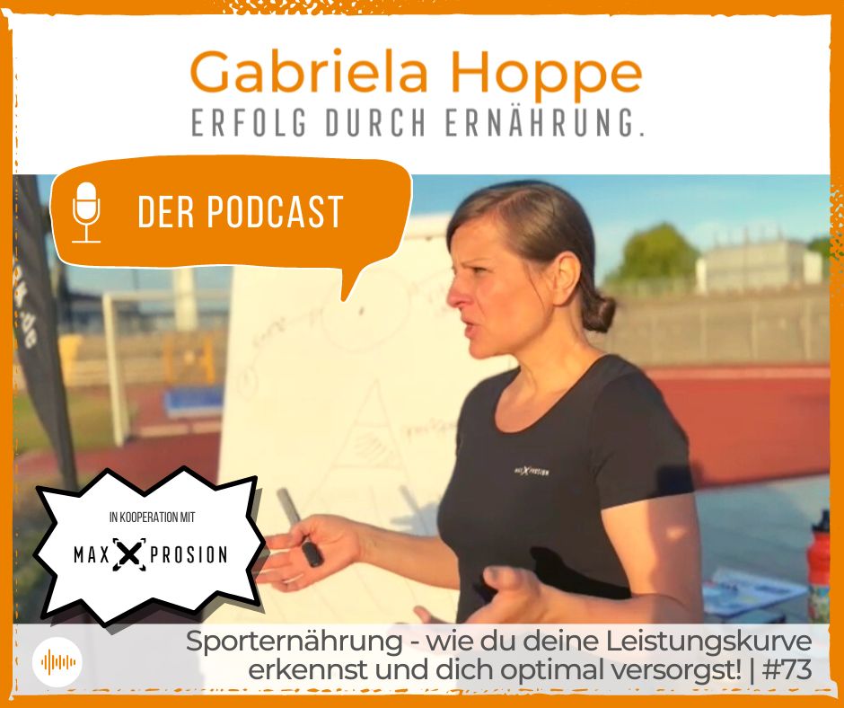 Sporternährung – wie du deine Leistungskurve erkennst und dich optimal versorgst | #73