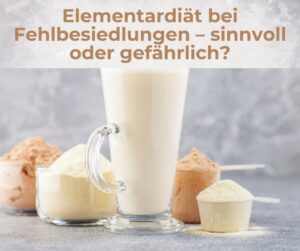 Elementardiät bei Fehlbesiedlung SIBO IMO richtig durchführen - mit Dr. Gabriela Hoppe | Erfolg durch ganzheitliche Regulation | Reizdarm- und Stoffwechselspezialistin & Heilpraktikerin - Bild by Canva