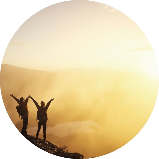Stresskurs Stress abbauen mit Melanie Dehnbostel und Dr. Gabriela Hoppe | Erfolg durch Ernährung | Ernährungsspezialistin & Heilpraktikerin - Hintergrundbild by Canva