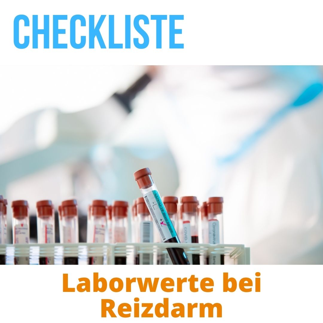 Checkliste Laborwerte bei Reizdarm von Dr. Gabriela Hoppe | Spezialistin für Reizdarm und Stoffwechsel & Heilpraktikerin - Bild by Canva