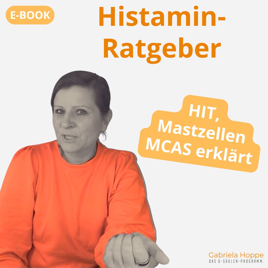 Produktbild E-Book Histamin-Ratgeber Histamin, Reizdarm & SIBO verstehen mit Dr. Gabriela Hoppe | Spezialistin für Reizdarm und Fehlbesiedlung & Heilpraktikerin - Bild by Dr. Gabriela Hoppe